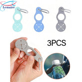 Silicone Sports Kettle Buckle Outdoor Carabiner Water Bottle Holder Towel Hook Clip Backpack Hanger Camping Hiking Cycling Tool